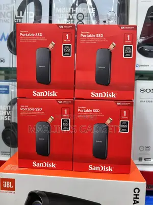 SanDisk 1TB Portable SSD - USB-C, USB 3.2