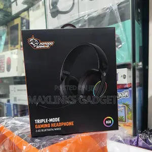 Porodo Triple Mode Gaming Headphone PDX421BK