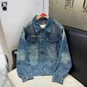 Archival Acid-Wash Jaket Ɗin Jakan Turkiyya