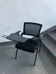 Student Foldable Training Chair with Writing Pad - 1