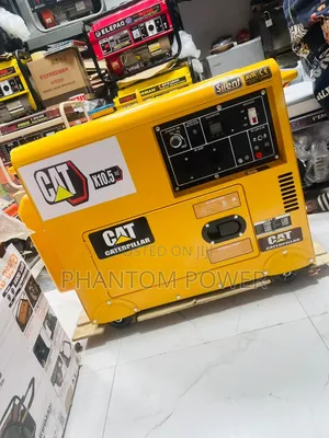 CAT 10kva Soundproof Generator - Brand New
