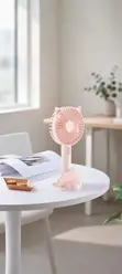 Kwari Karamin Fan Mai Caji - 2