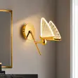 Modern Double-Wing LED Wall Light | Black - 2