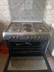 4-Burner Gas Cooker with 2 Hot Plates - 1