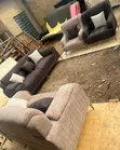 Luxury 7-Seater Sofa with Matching Chair - 1