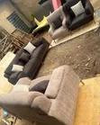 Luxury 7-Seater Sofa with Matching Chair - 2