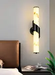 Luxury Marble-Effect LED Wall Light | Wall Lamps - 1