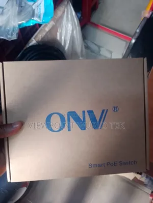 ONV PoE Switch with 4 PoE Ports and 2 Uplink RJ45 Ports