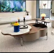 Luxury Extendable Center Table - Itace & Marble - 2
