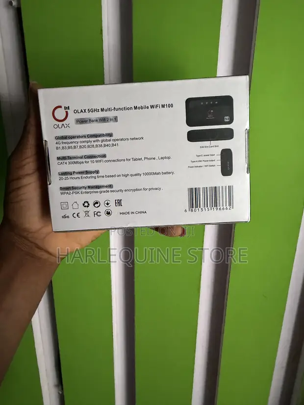 Olax M100 5G Universal Mifi Router - 1