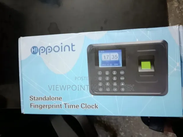 Hippoint Standalone Fingerprint Time Clock - 1