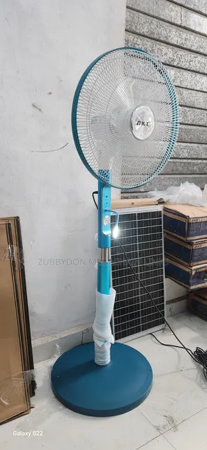 AKT 16-Inch Rechargeable Standing Fan