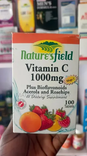 Nature's Field Vitamin C 1000mg + Bioflavonoids & Acerola