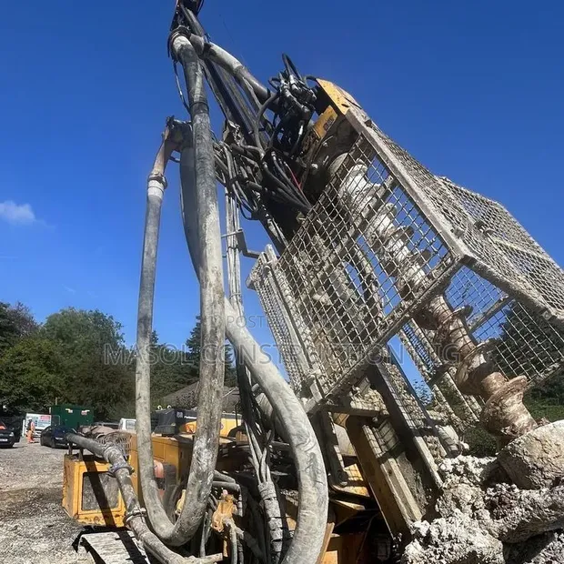 Continuous Flight Auger (CFA) Pile Installation - 1