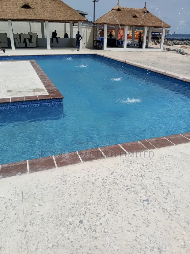 Vinpool Construction: Beach Swimming Pool Construction - 1