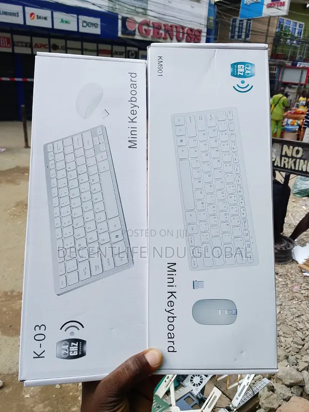 K03 Wireless Keyboard and Mouse Combo - 1