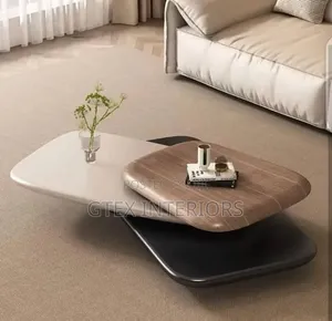 Teburin Tsakiya na Katako mai Juyawa na Home Interiors
