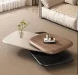 Teburin Tsakiya na Katako mai Juyawa na Home Interiors - 1