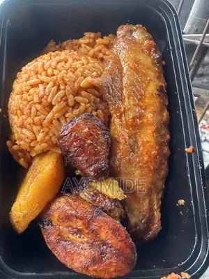 Jollof Rice, Plantain & Turkey