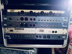 Studio Rack Gear with Flight Case