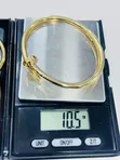 Italian & Malaysian Gold Bangles - 1