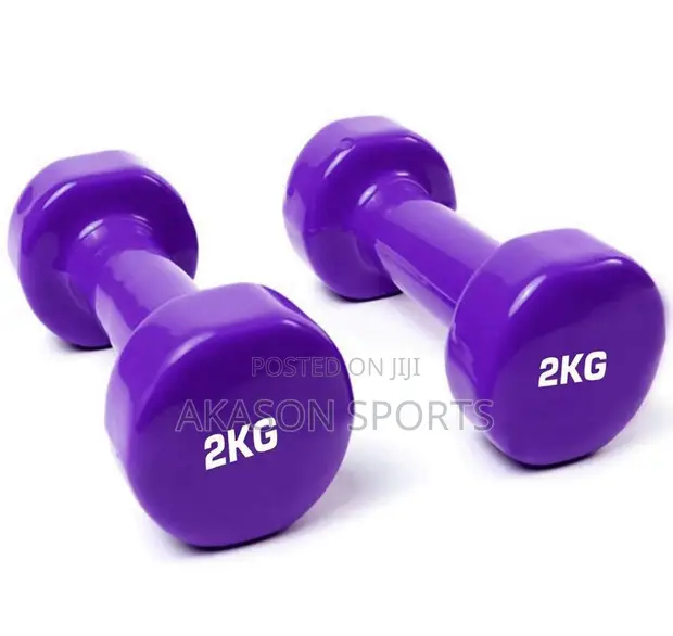 Akason Sports 2kg Dumbbell Pair - 1