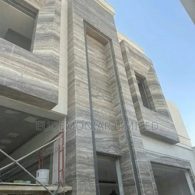 External Staircase Marble Covering Service - 1