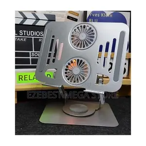 360° Dual Fan Rotational Laptop Stand (12-17.5")