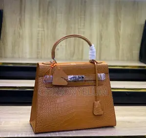 Hermes Handbag - Genuine Leather, Multicolor