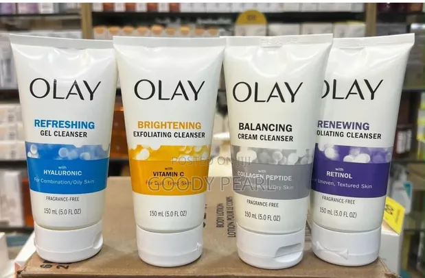 Olay Exfoliating Cleansers - 1