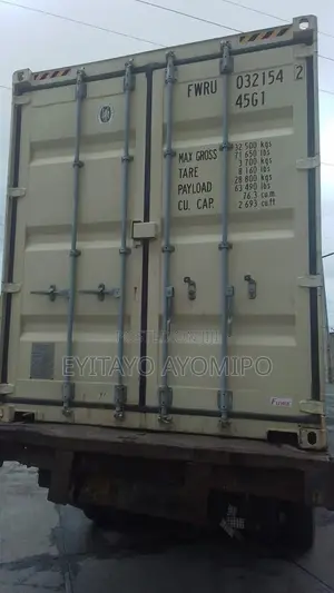 40ft High Cube Kwantena Don Siyarwa - Apapa, Lagos (2021-2023)