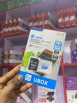 Original Ubox 64GB microSDHC Memory Card