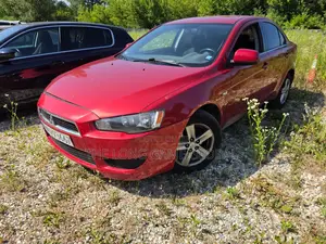 2008 Mitsubishi Lancer Red