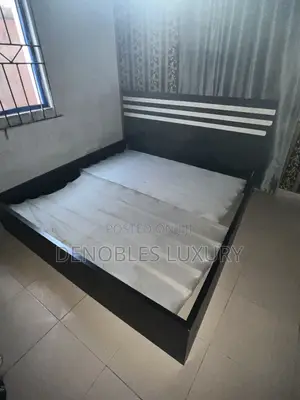 Home Interiors 6x6 King Bed Frame - Black