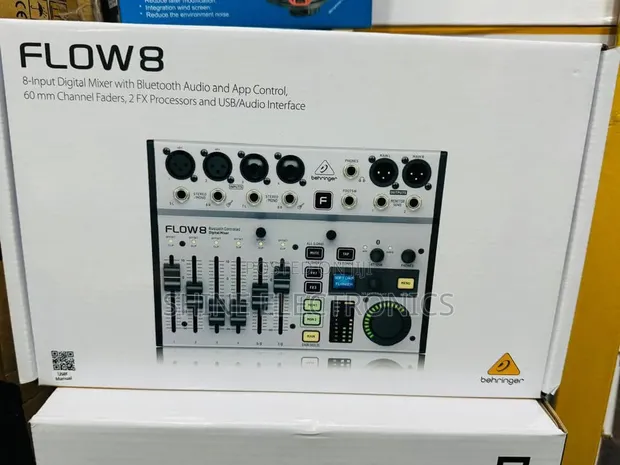 Behringer Flow 8 Digital Mixer with Bluetooth & USB - 1