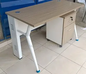 Boss Office Products 1.2m Office Table with Lockable Drawer