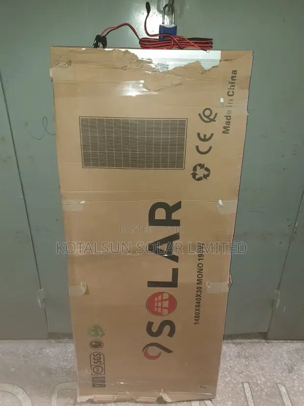 Fibon 550W Solar Generator with 190W Panel - 1