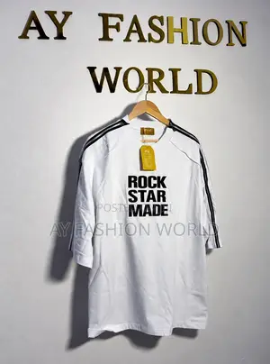 AY Fashion World Saman Yaro Farin Graphic T-Shirt