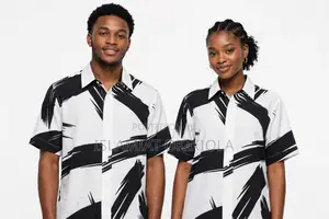Unisex Abstract Vintage Shirt - Fari & Baki - Oversized Streetwear