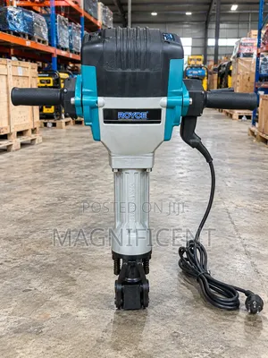 Industrial ROYCE Electric Jack Hammer - Heavy Duty Concrete Breaker