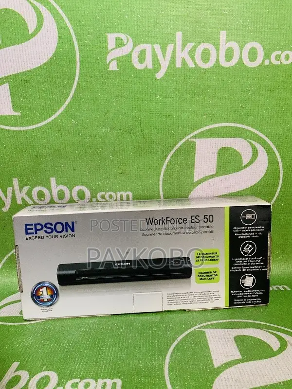 Epson WorkForce ES-50 A4 Mobile Scanner - 1