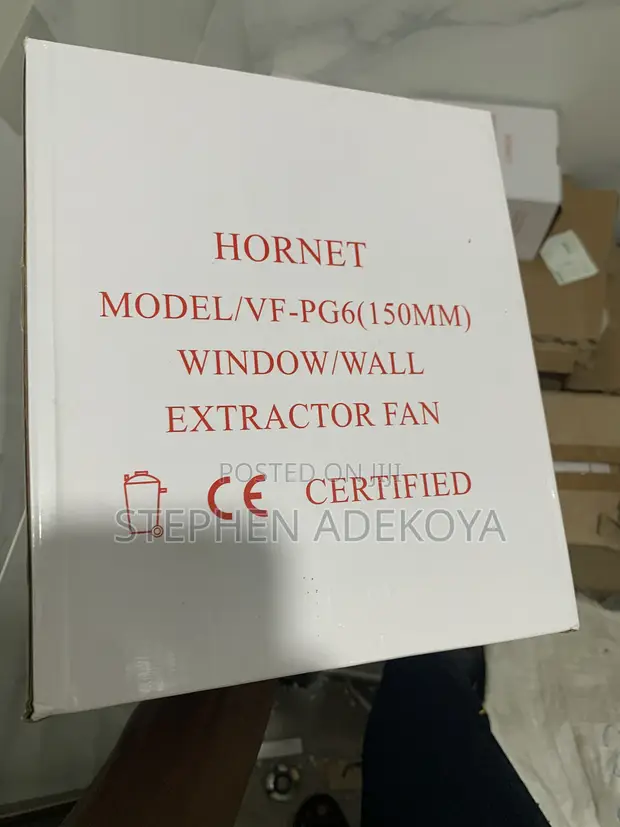 Hornet VF-PG6 150mm Fan Mai Fitar Da Hawa Ta Taga/Bango - 1