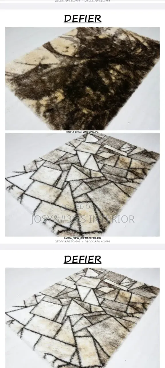 Fluffy Unique Rug - Sabon Zama - 1