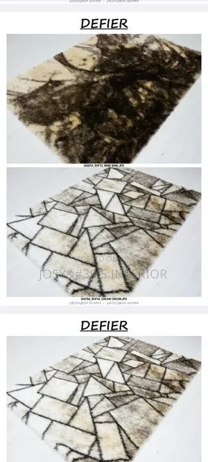 Fluffy Unique Rug - Sabon Zama