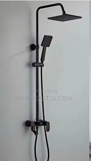 Aqua Leisure Quality Black Standing Shower