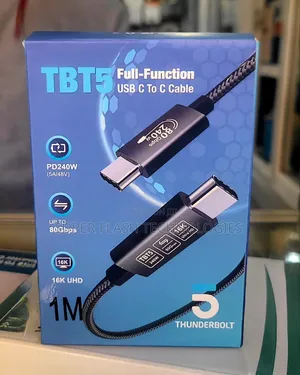 Generic Thunderbolt 5 Cable (1m, 240W)