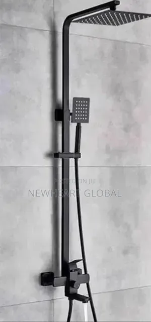 Aqua Leisure Quality Black Standing Shower
