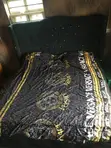 King Size Bed Frame and Mattress - Gray - 1