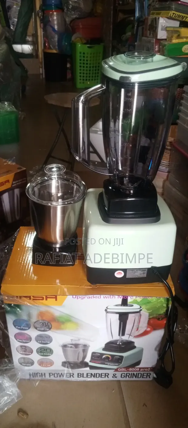 Qasa Electric Blender and Grinder - Brand New - 1