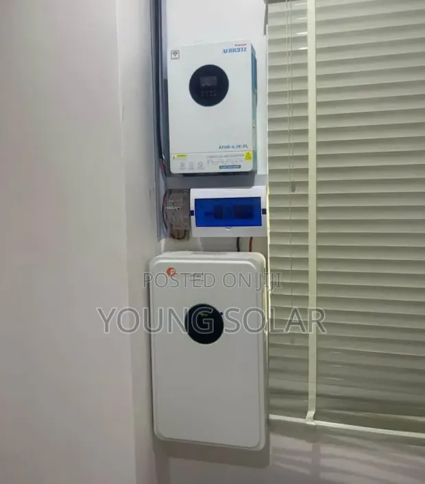 10kWh 48V Solar System Installation - 1